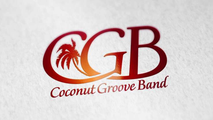 Coconut Grove Band Logo Design