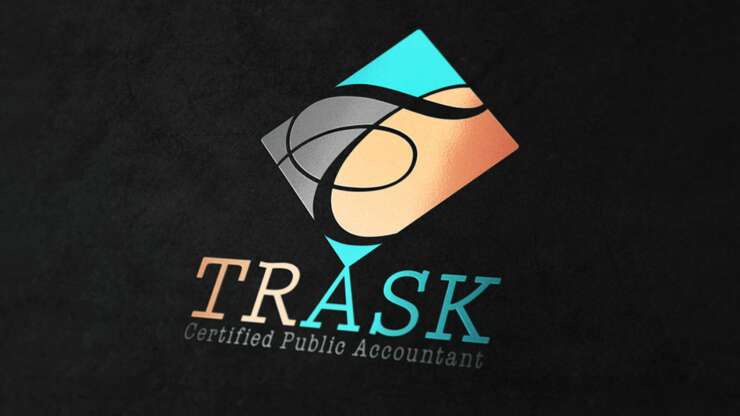 Trask Accounting Logo Design